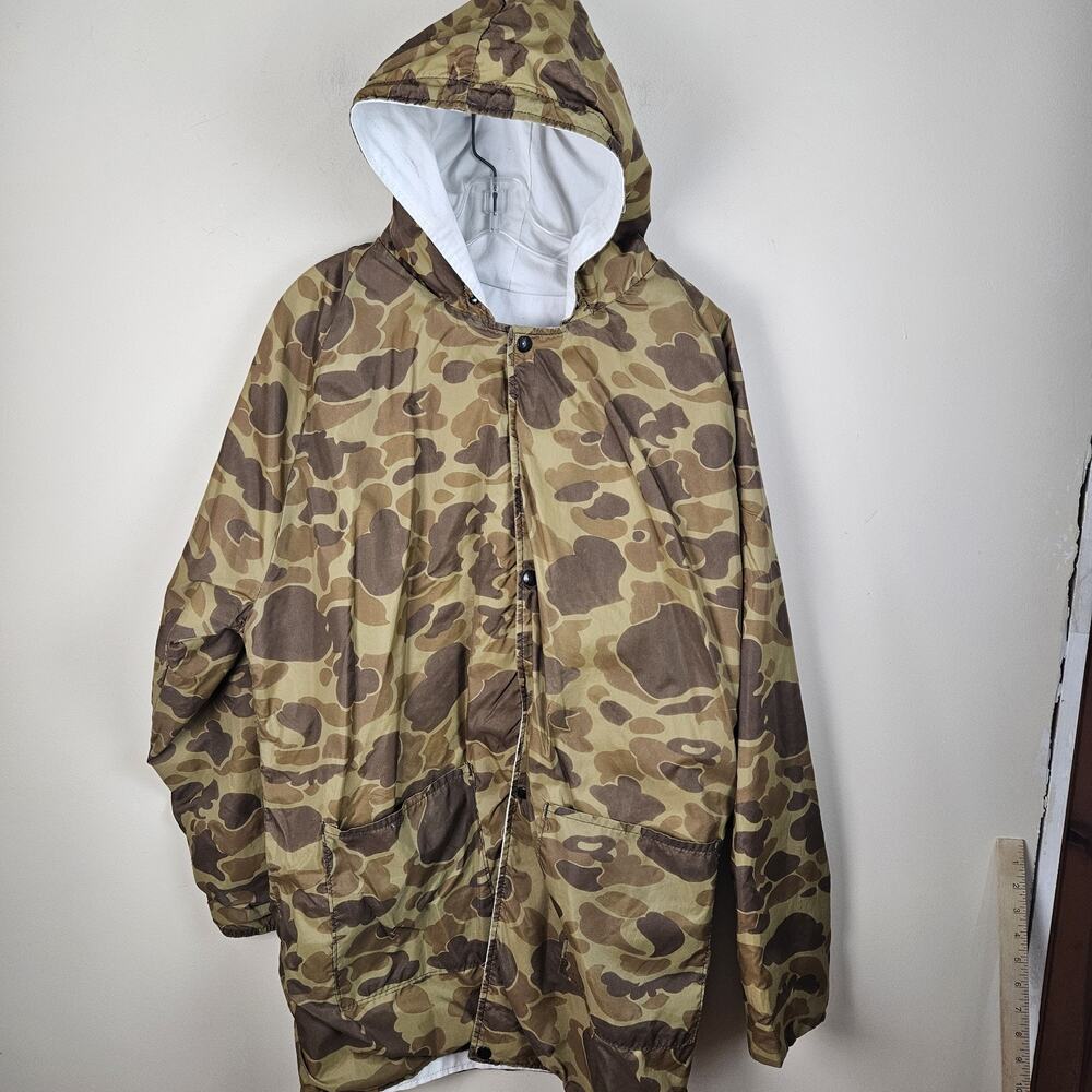 VTG Browning Jacket Men Medium Duck Camo Hunting Frogskin USA 90s Vietnam